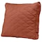 Classic Accessories Montlake FadeSafe Patio Chair/Loveseat Back Quilted Cushion, 21x20x4 Inch, Spice 62-058-QSPICE-EC - alternate 1